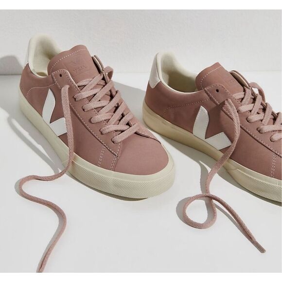 Veja Campo Chromefree Leather Babe / White, Sz 5, $168 - Picture 1 of 10